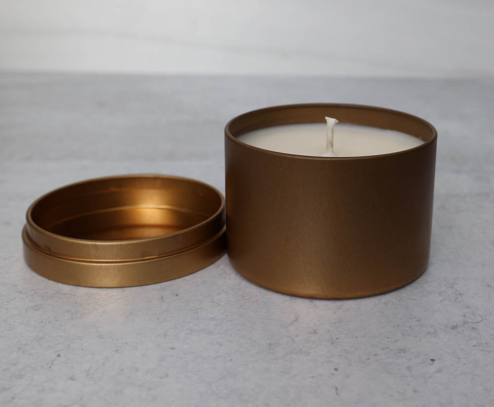 Copper Gold Candle Tin Seamless – Pro Candle Supply